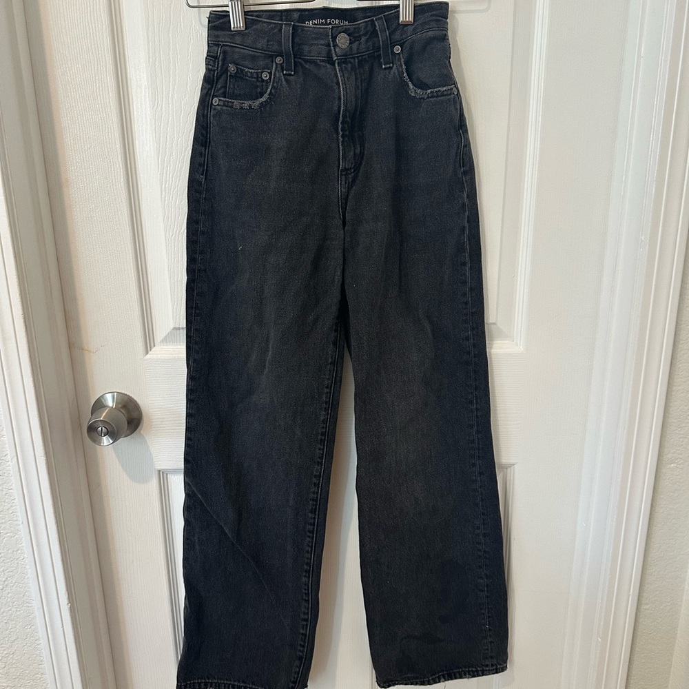 Denim Forum High Rise Wide Leg, 30” L